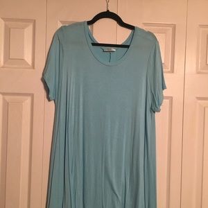 Short sleeve tunic top